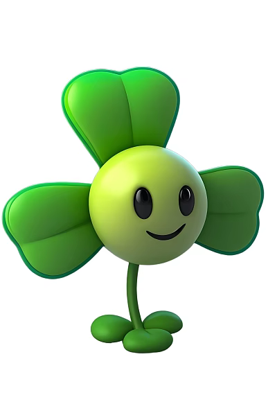 Plants vs. Zombies Clover 3d model Plants vs. Zombies Clover 3d model