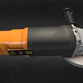 Angle grinder polishing machine hardware tool grinder cyberpunk angle grinder low face number low model simple model game film and television level super realistic 3d model