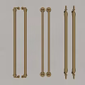 French European Style Handle Door Handle Large Door Handle Glass Door Handle Cabinet Door Handle Door Handle Door Handle 3d model