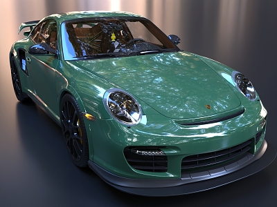 Porsche 911 sports car Supercar 3d model