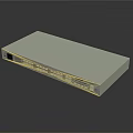 High Performance White Electronic Network Switch With Multiple Ports And Modern Design