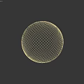 Gray Spherical Component Placed On Wooden Surface Against Textured Wall