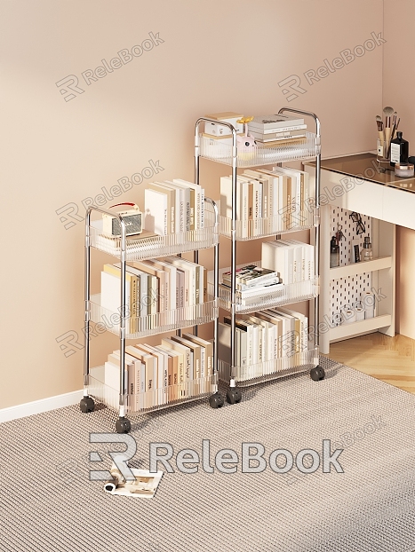 Transparent Storage Rack model