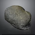 Natural Wood Stone With Rough Surface And Gray Brown Natural Texture