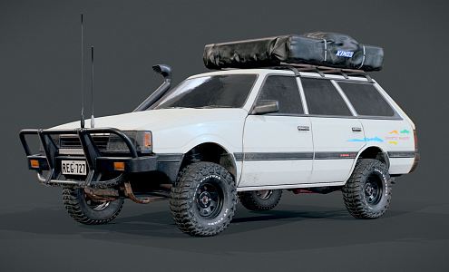 Hyundai off-road vehicle Subaru 3d model