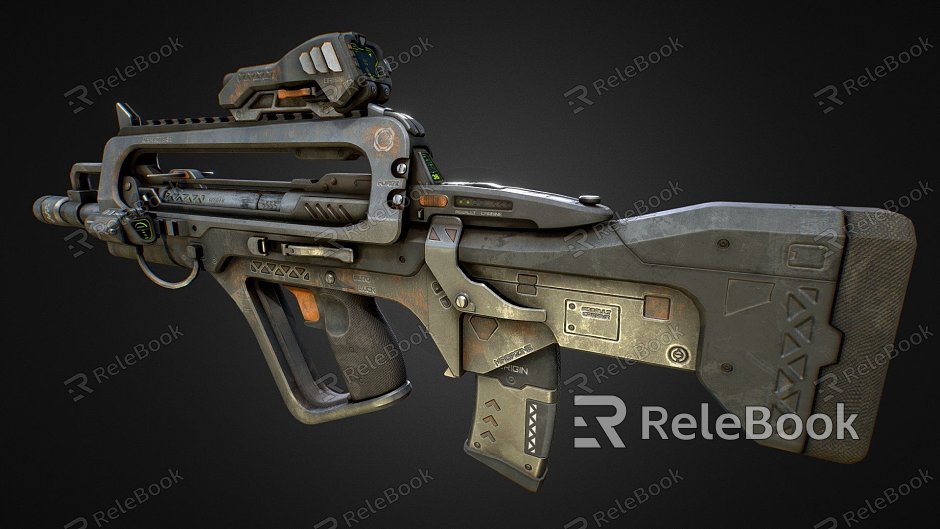 Weapons of the Future Rifle model