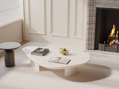 Modern coffee table model