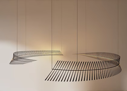 Modern Chandelier Decorative Chandelier 3d model