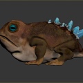 Lizard Anime Lizard Cartoon Lizard Reptile Cold Blooded Animal Reptile Reptile 3d model