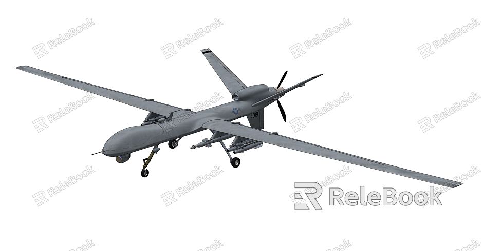 modern unmanned aerial vehicle unmanned reconnaissance attack machine model