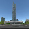Modern Large Scale Industrial Plant Complex With Multiple Buildings Green Areas And Surrounding Roads