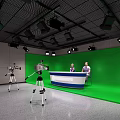 Modern Studio 3d model