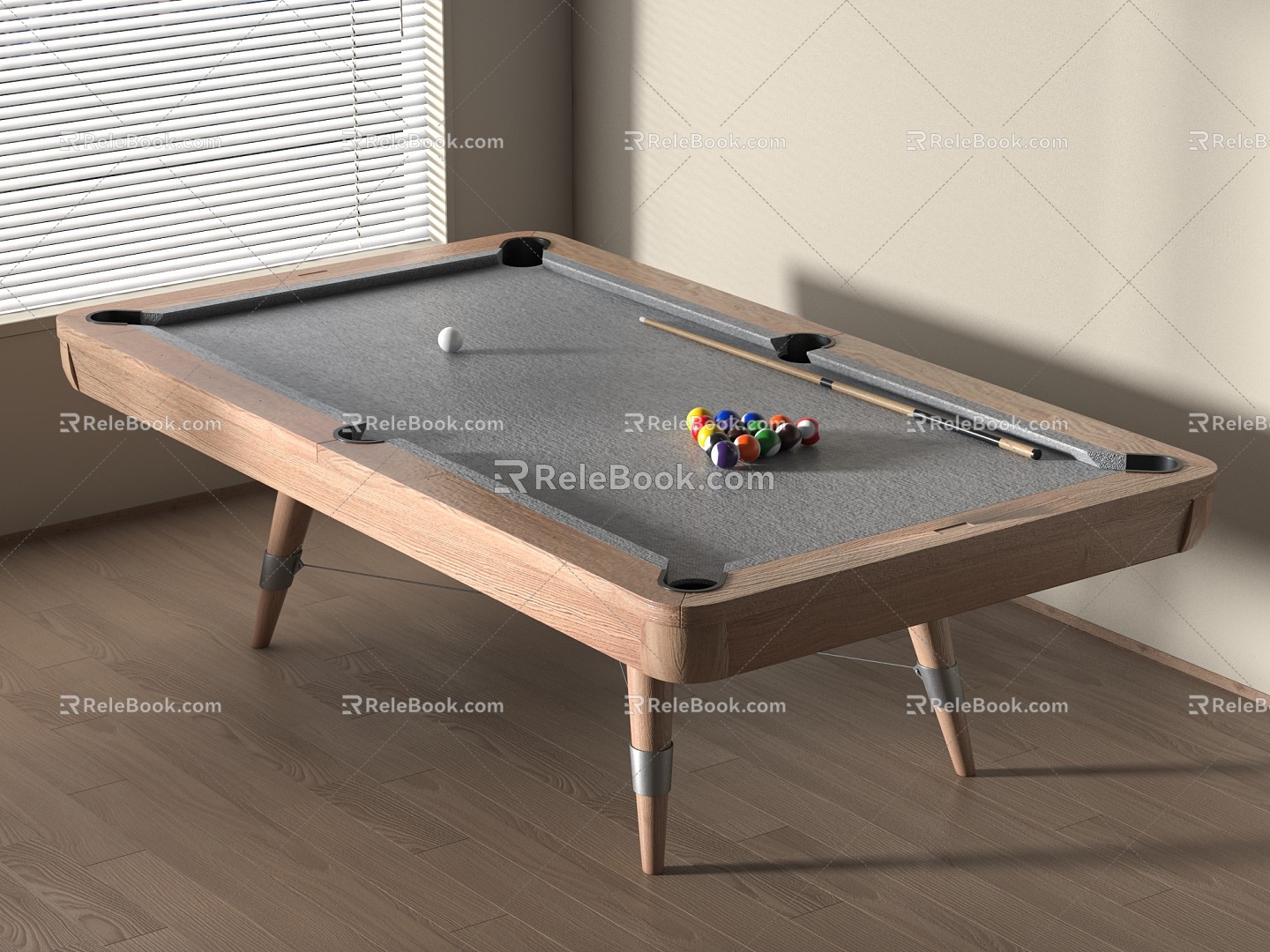 Billiard table 3d model