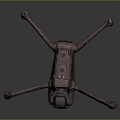 Advanced Quadcopter Drone Equipment With Rotors Camera And Landing Gear Structure