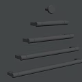 Modern Stainless Steel Cabinet Handles With Sleek Design And Multiple Lengths