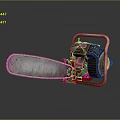 Heavy Duty Gasoline Chainsaw As Essential Hardware Tool For Efficient Wood Cutting Tasks