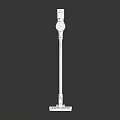 Modern White Upright Electric Vacuum Cleaner for Home Daily Floor Cleaning Use