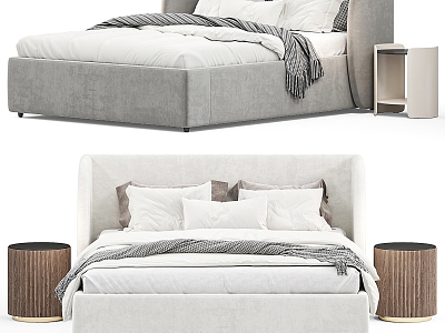 Background double bed model