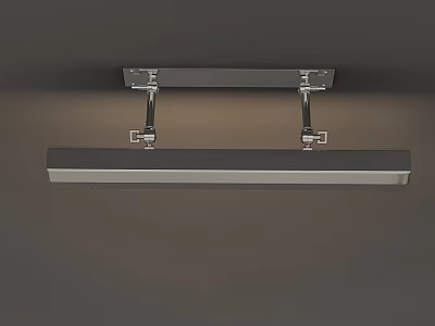 Modern Coffee Table With Sleek Metal Frame And Smooth Surface Design 3d model