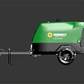 Brightest Green Automotive Parts Trailer Equipment Featuring Mobile Wheels And Sturdy Construction