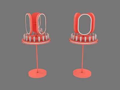 Modern Cosmetic Cabinet Island Cabinet Cabinet Display Cabinet Product Cabinet 3d model