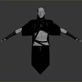 Black Sleeveless Cropped Outfit With Long Gloves Unique Design For Daily Use