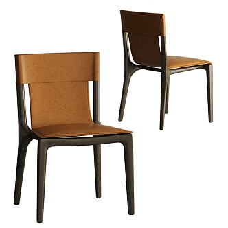 Modern single chair 3d model