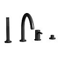 Stylish Black Bathroom Faucets And Shower Fixtures Collection With Various Designs
