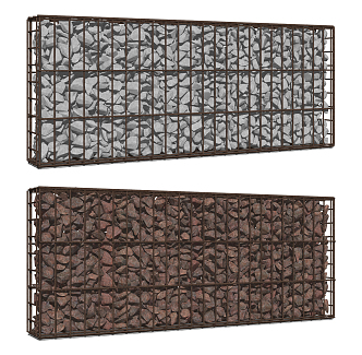 Gabion Landscape Gabion 3d model