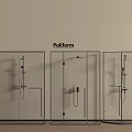 Poliform Modern Glass Shower Enclosures With Sleek Design And Premium Fittings