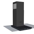 Black Kitchen Range Hood Modern Design With Sleek Finish For Home Kitchen Appliance