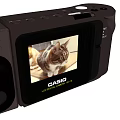 Casio Compact Digital Camera with Clear LCD Screen and Portable Design