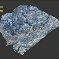 Rock Block Rock Block Rock Specimen Boulder Big Stone Block Rock Stratum Rock Stratum Rock Stratum Rock 3d model