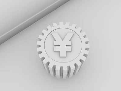 Modern New Year booth 3d model