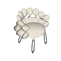 Pankratov single chair 3d model