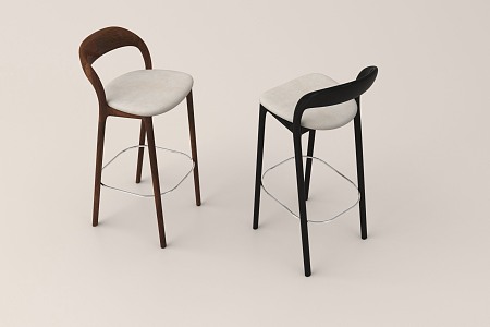 Modern Bar Chair Bar Chair Bar Stool 3d model