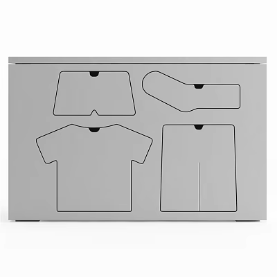 Children's Cabinet Modern Cabinet 3d model