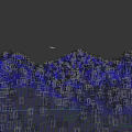 Mountain Forest Big Mountain Deep Forest Scene 3d model