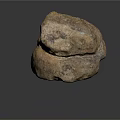 Ancient Natural Spiral Fossil With Rough Stone Texture And Brown Beige Hues