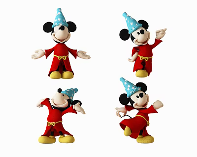 Modern Toy Mickey Mouse Mickey Doll Toy 3d model