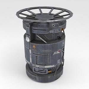 Fuel Storage Tank Fuel Barrel 3d model