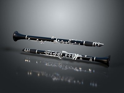 Flute bagpipe clarinet flute Xiao bamboo flute musical instrument Chinese musical instrument national musical instrument daily necessities 3d model