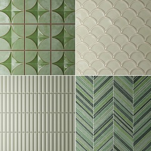 Modern Wall Panel Tile Wall Panel 3d model