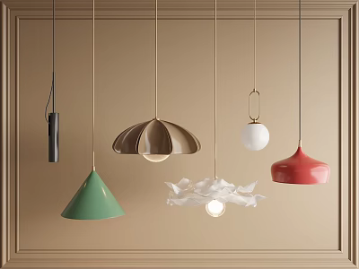 Chandelier Decorative Chandelier Small Chandelier Bedside Chandelier 3d model