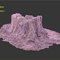 Natural Weathered Tree Stump Decorative Piece With Bark Texture And Earth Tones