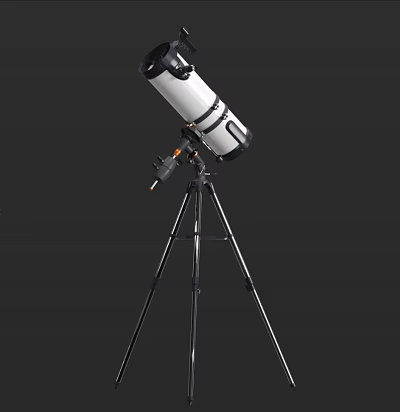 modern telescope astronomical telescope 3d model modern telescope astronomical telescope 3d model