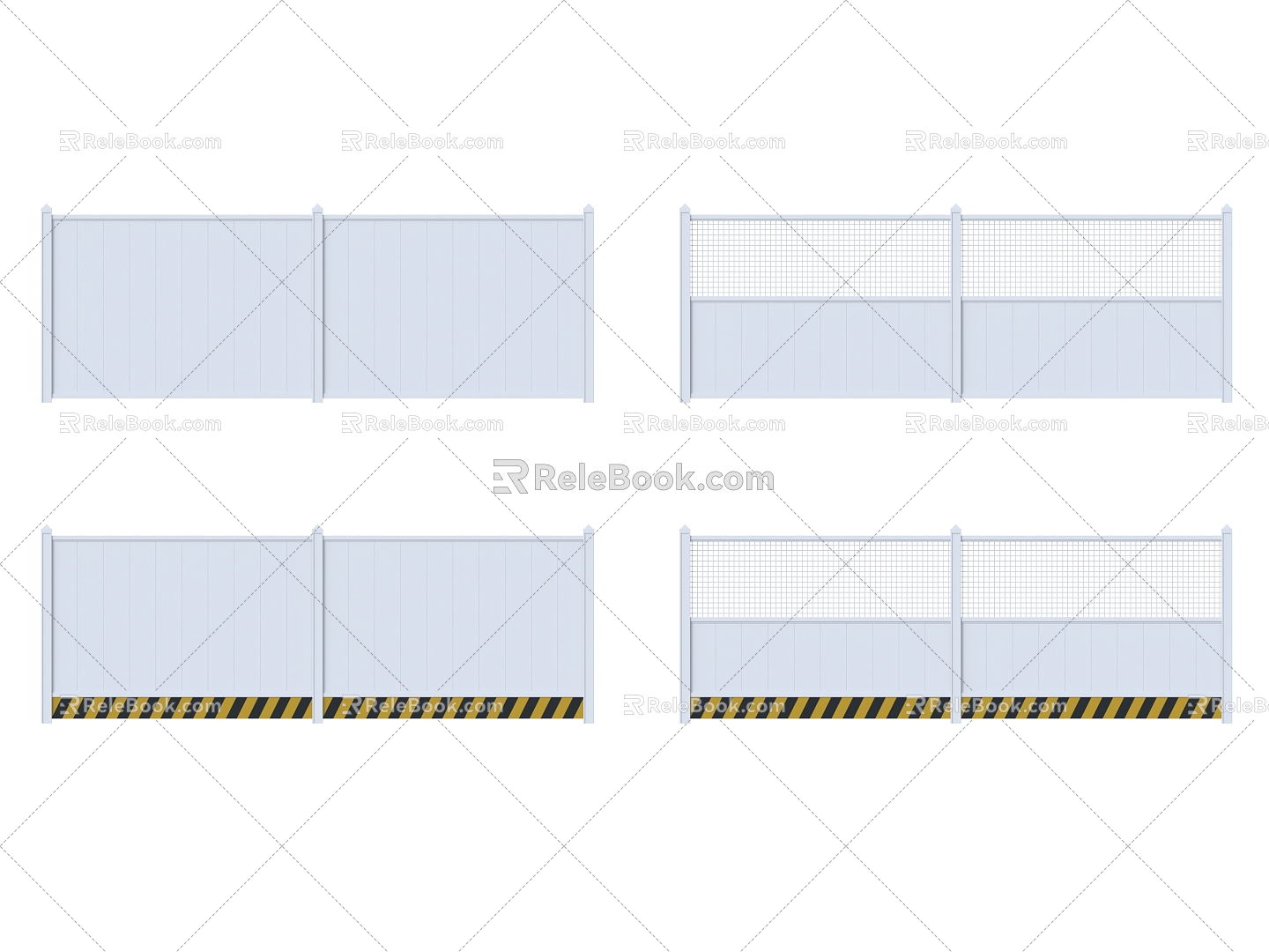 Construction enclosure 3d model