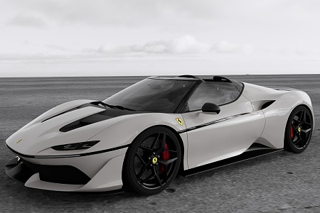 Supercar Ferrari J50 3d model