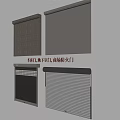High Quality Swing Fire Doors for Garage Underground and Shopping Mall Use