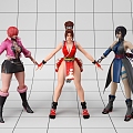 Game Role King of Fighters Soul Arcade Sexy Charmie Charmie Shamil Mowless Fire Dance shiki Beauty 3d model